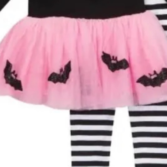 NWT! Counting Daisies Girls' Tutu and Legging Set 18M Halloween - Picture 3 of 3